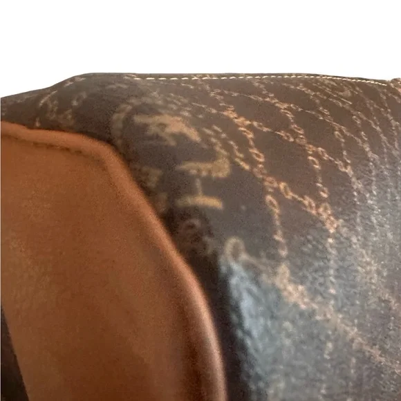 Beverly Hills Polo Club Monogram Dome Satchel free cherry charm - Picture 3 of 7